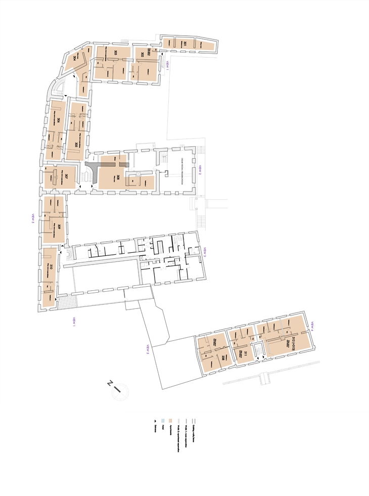 Archisearch - First floor plan / Couvent D’Oulias Hotel
